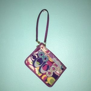 Authentic Coach Colorful Wallet